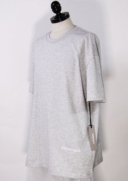 FOG ESSENTIALS REFLECTOR LOGO SS TEE - L/H.GREY