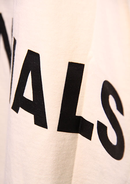 FOG ESSENTIALS LOGO SS TEE - B/CREAM