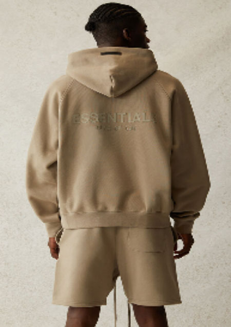 FOG ESSENTIALS BACK LOGO SWEAT HOODIE | MOSS