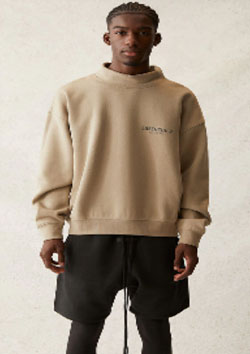 FOG ESSENTIALS HI NECK SWEAT SHIRTS | MOSS