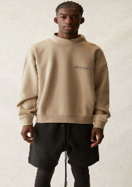 FOG ESSENTIALS HI NECK SWEAT SHIRTS | MOSS