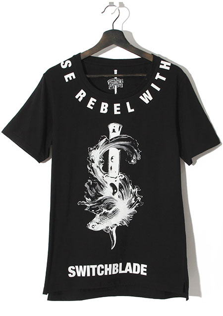 SWITCHBLADE スイッチブレード hydexSWITCHBLADERUMBLEFISHTEE-BLACK