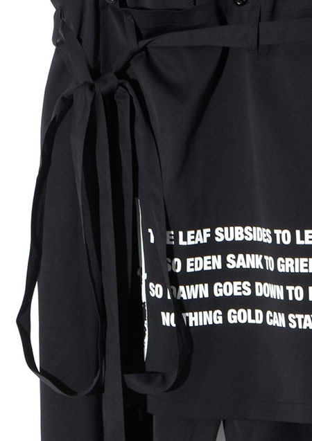 SWITCHBLADE SARROUEL WIDE SHORT PT | BLACK