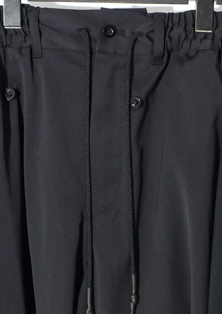 SWITCHBLADE SARROUEL WIDE SHORT PT | BLACK