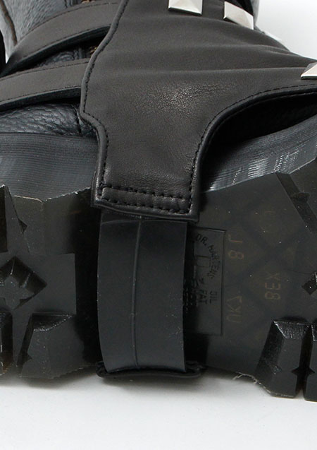 SWITCHBLADE BOOTS SHOELACE COVER | BLACK