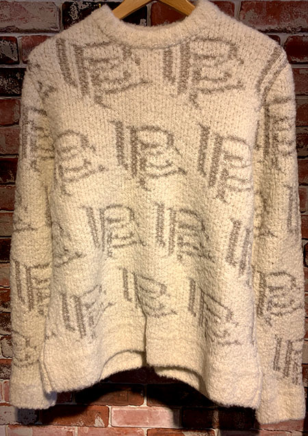 lucien pellat-finet LPF jacquard knit | 00WHITE