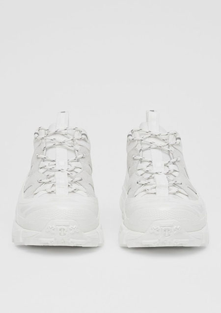 BURBERRY Arthur low-top sneakers | A1454 OFF WHITE