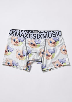 MAXSIX BOXER PANTS TEDDO | GREY