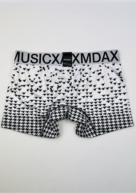 BOXER PANTS FLYING BIRDS | WHITE