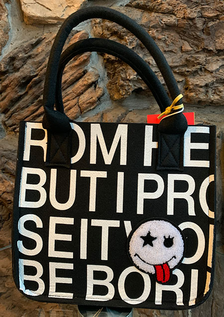 ONEMADE WAPPEN TOTE BAG | BLACK