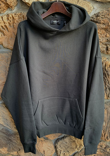 FOG ESSENTIALS REFLECTOR LOGO HOODIE | BLACK