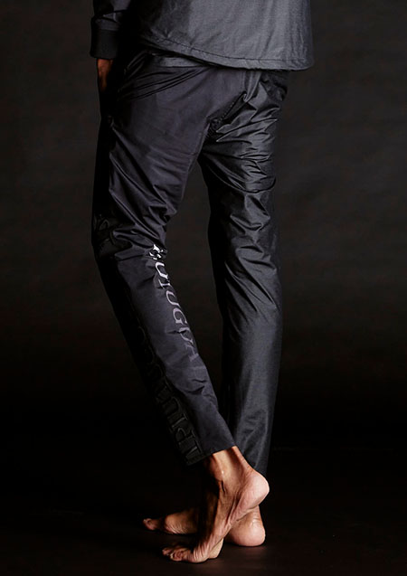 113RONE RIBBON TAPE JOGGER SHADOW LOGO TROUSERS