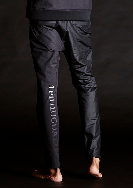 113RONE RIBBON TAPE JOGGER SHADOW LOGO TROUSERS