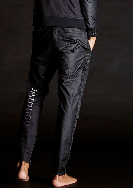 113RONE RIBBON TAPE JOGGER SHADOW LOGO TROUSERS