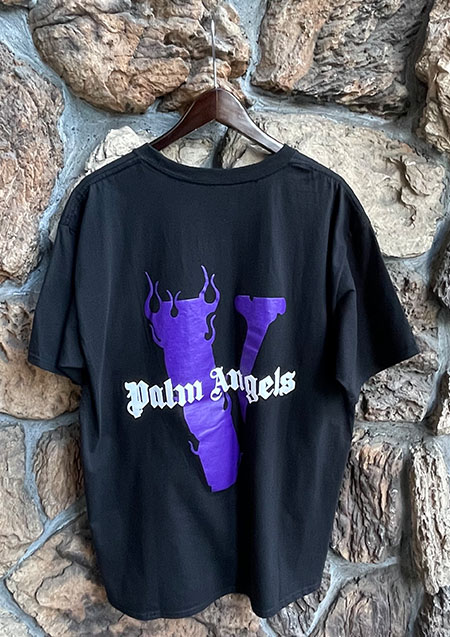 【VLONE×PALM ANGELS】 SS TEE/BLACK