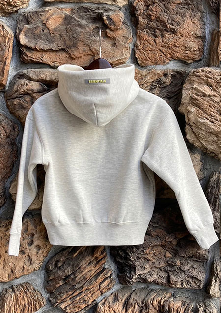 FOG ESSENTIALS KIDS 21SS KIDS FRONT LOGO HOODIE | LT/OATMEAL | KIDS