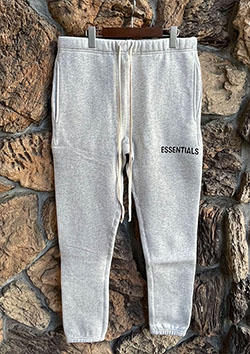 FOG ESSENTIALS SWEAT PANTS - L/H GREY
