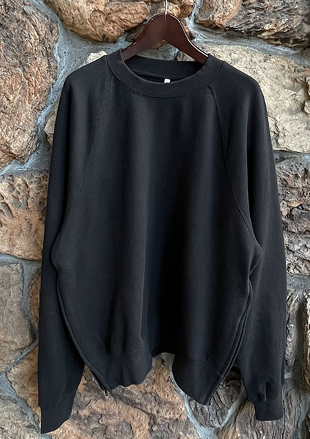 FOG ESSENTIALS MOCK NECK FLEECE - BLACK