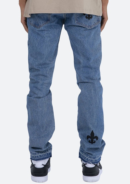 mnml D-FIT REGULAR STRAIGHT D112 FLEUR DENIM