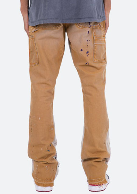 mnml B-FIT BOOT CUT B243 FLARE DENIM | BROWN