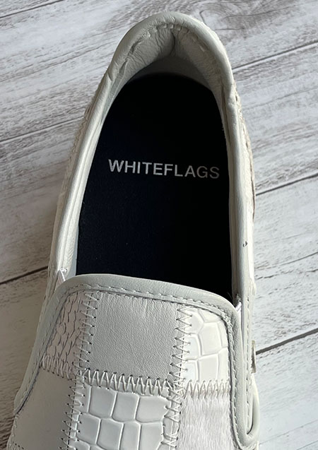 WHITE FLAGS RALPH PATCHWORK