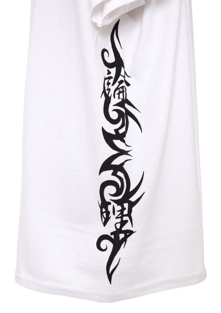 LONELY論理 ORAORA TRIBAL GANG TEE | WHITE