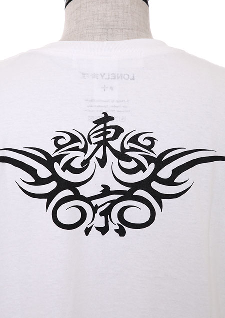 LONELY論理 ORAORA TRIBAL GANG TEE | WHITE