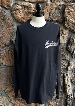 LONELY論理 LONELY BLING2 L/S TEE | BLACK