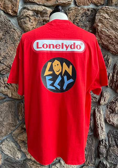 LONELY論理 HYBRID COLLABO TEE | RED