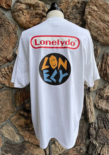 LONELY論理 HYBRID COLLABO TEE | WHITE