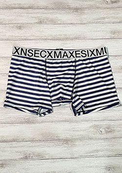 MAXSIX BOXER PANTS STRIPE | BORDER