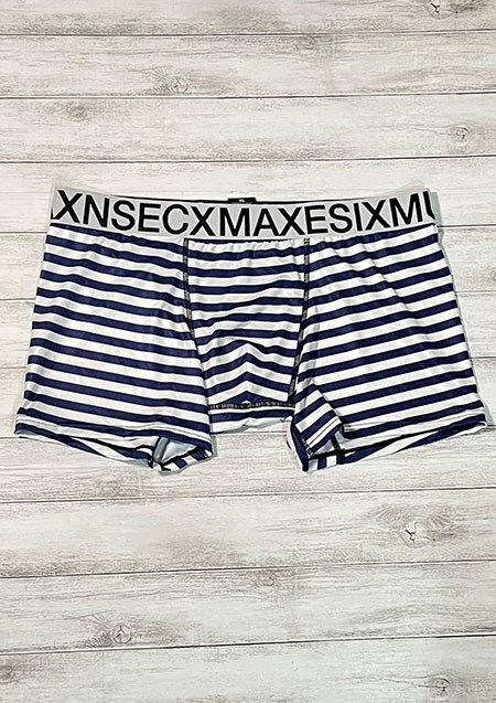 MAXSIX BOXER PANTS STRIPE | BORDER