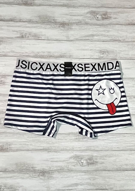 MAXSIX BOXER PANTS STRIPE | BORDER