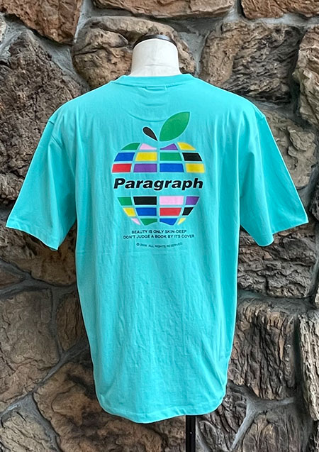 PARAGRAPH APPLE LOGO TEE | MINT