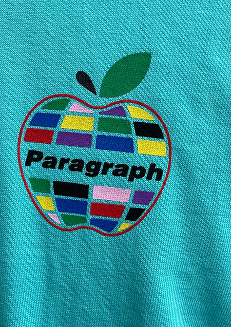 PARAGRAPH APPLE LOGO TEE | MINT