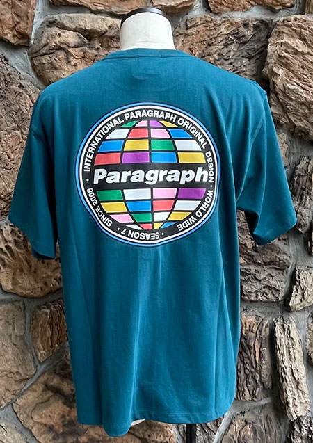 PARAGRAPH CIRCLE LOGO TEE | DEEP GREEN