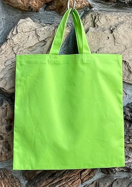 PARAGRAPH FLOWER TOTE BAG | LIGHT GREEN