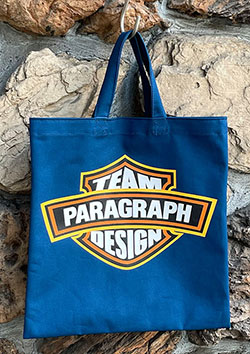 PARAGRAPH EMBLEM TOTE BAG | NAVY