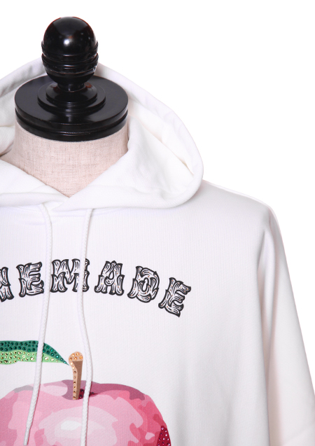 ONEMADE x CAPANA swarovski Hooded Parka | WHITE