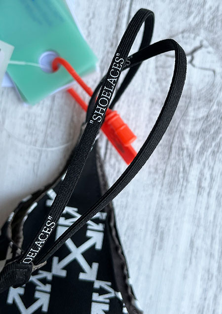 OFFWHITE MONOGRAM SIMPLE MASK BLACK WHITE