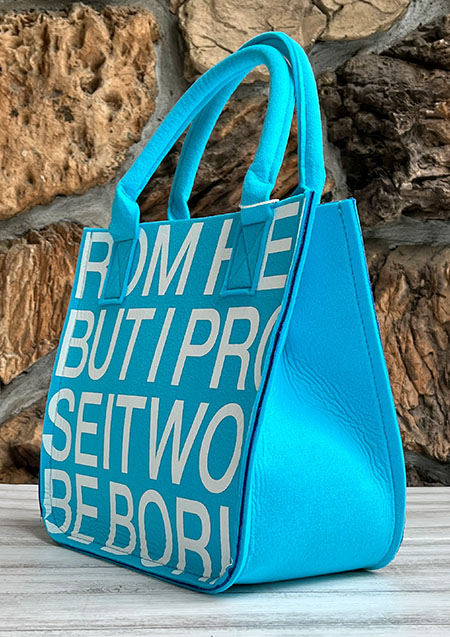ONEMADE AIR TOTE BAG | TURQUOISE