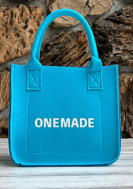 ONEMADE AIR TOTE BAG | TURQUOISE