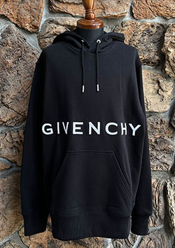 GIVENCHY LOGO PULLOVER HOODIE