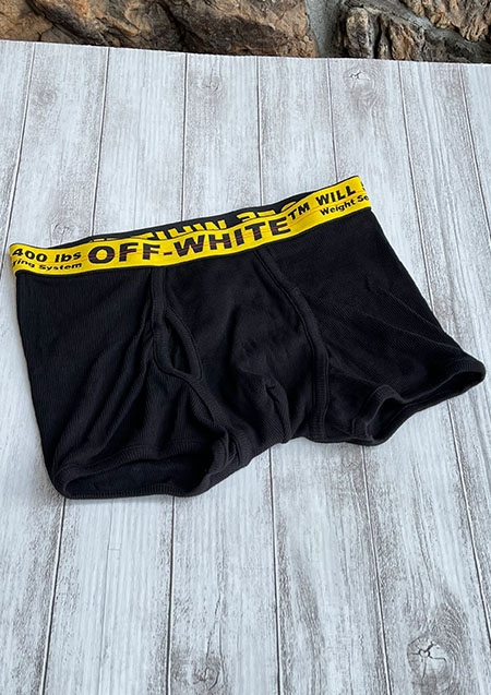 OFF-WHITE TRIPACK CLASSIC INDUSTRIAL BOXER 1P | 001BLACKYELLOW