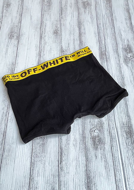 OFF-WHITE TRIPACK CLASSIC INDUSTRIAL BOXER 1P | 001BLACKYELLOW