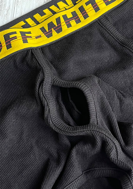 OFF-WHITE TRIPACK CLASSIC INDUSTRIAL BOXER 1P | 001BLACKYELLOW