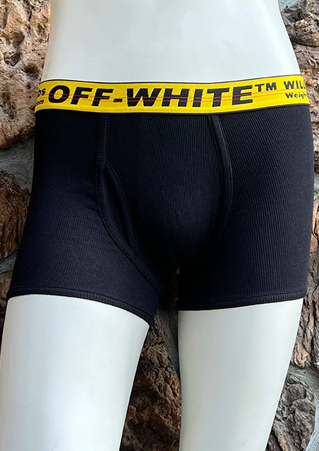 OFF-WHITE TRIPACK CLASSIC INDUSTRIAL BOXER 1P | 001BLACKYELLOW