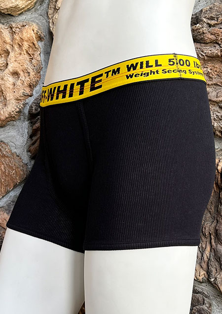 OFF-WHITE TRIPACK CLASSIC INDUSTRIAL BOXER 1P | 001BLACKYELLOW