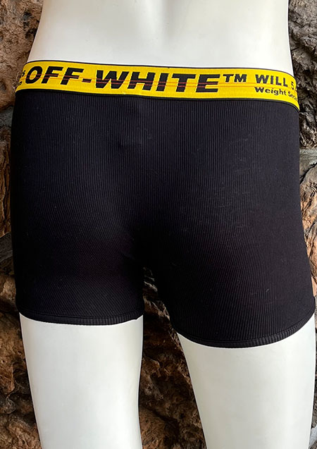 OFF-WHITE TRIPACK CLASSIC INDUSTRIAL BOXER 1P | 001BLACKYELLOW