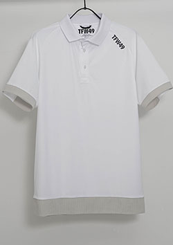 TFW49 ATHLETE POLO | WHTxGREY | MEN